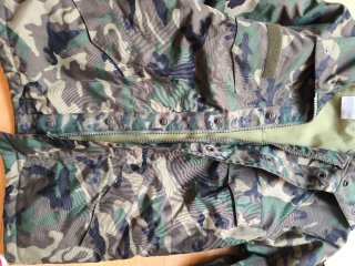 Chaquetón militar camuflaje