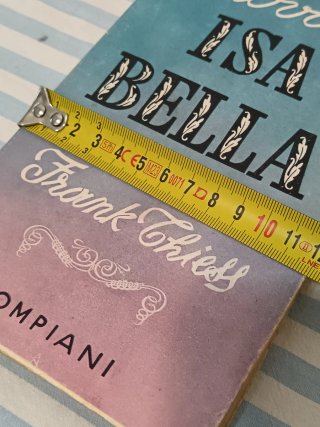 Libro Trovare Isabella di Frank Thiess - Bompiani