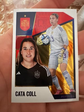 Cromo Cata Coll Portera España