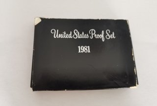 Set de Pruebas Monedas USA 1981 Mint
