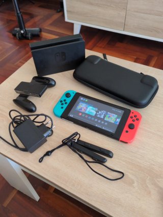 Nintendo Switch Azul y Rojo, oferton, oportunidad