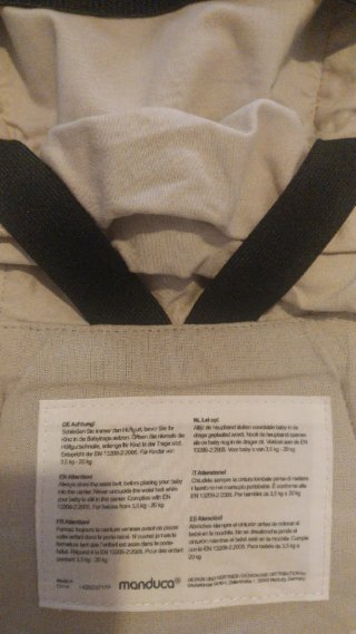 Mochila Portabebés Manduca