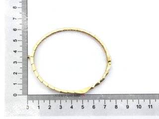 pulsera oro 18k con piedra con circonita