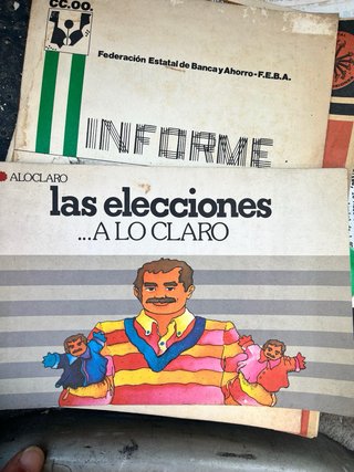 Antiguas revistas y documentos politicos