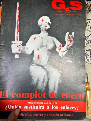 Antiguas revistas y documentos politicos