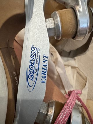 Pattini EDEA taglia 245 con piastra VARIANT