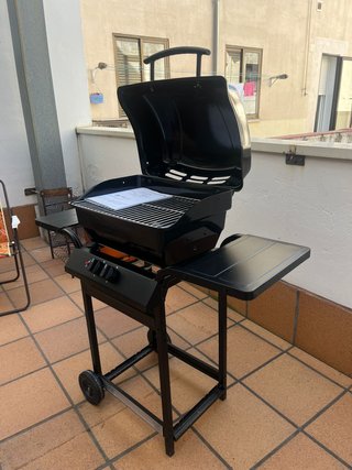 Barbacoa Gas 2 fuegos - Sin usar