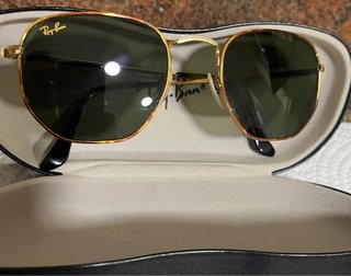 Gafas de sol Ray-Ban Hexagonal Doradas