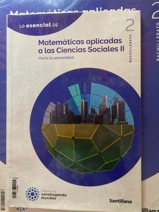 Matemáticas aplicadas a las Ciencias Sociales I...
