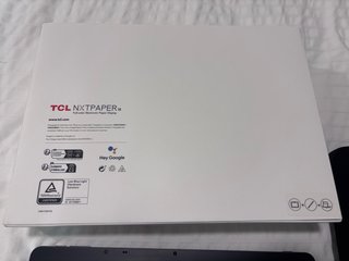 Tablet TCL NXTPAPER 14 + custodia + pennino
