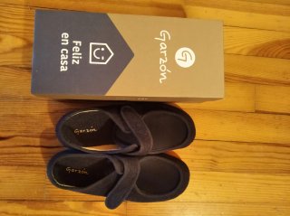 Zapatillas Garzón Talla 43 Negras