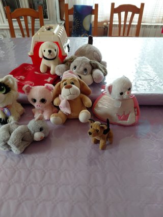 Lote de peluches variados
