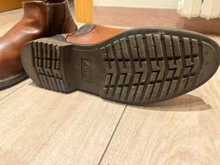 Botines Chelsea Piel AM Talla 43 Marrón