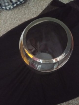 Vaso Barbini Murano in vetro trasparente