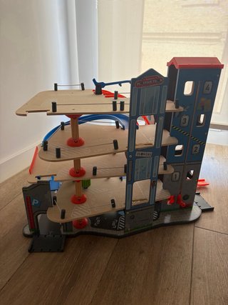 Garaje de madera para niños XL