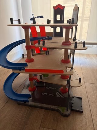 Garaje de madera para niños XL