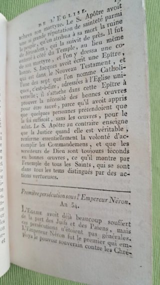 1805 IGLESIA, HISTORIA DE LA antíguo