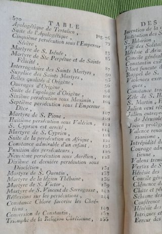 1805 IGLESIA, HISTORIA DE LA antíguo