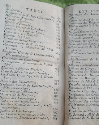 1805 IGLESIA, HISTORIA DE LA antíguo