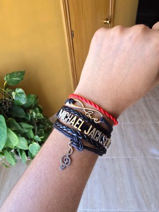 Pulsera Michael Jackson Infinity Love