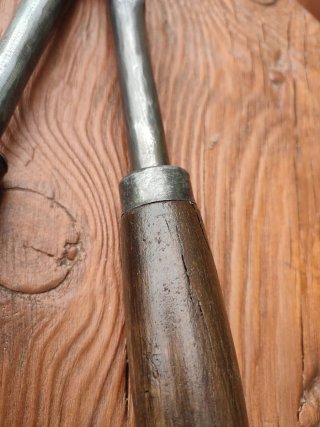 Tijeras de podar antiguas para cepas uva