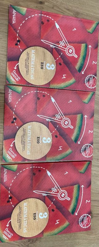 Libros matemáticas 3ºESO