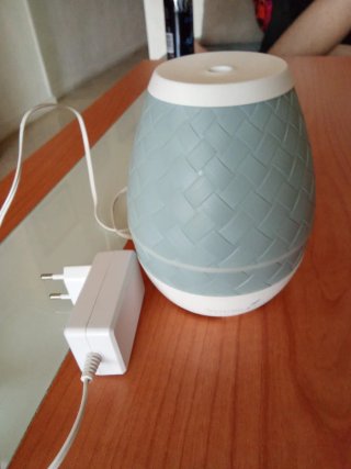 Humidificador Young Living Gris y Blanco