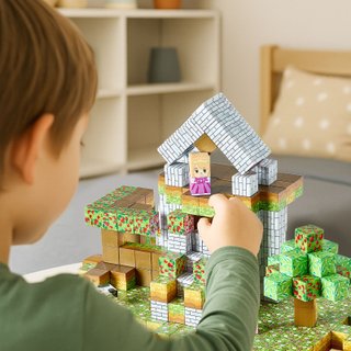 Blocchi Magnetici da Costruzione Set 150 Pezzi