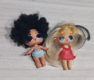 2 Muñecas LOL mini