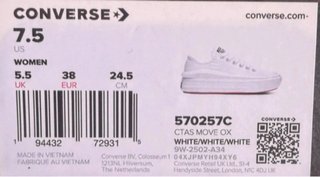 Converse donna bianche