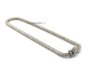 pulsera plata 925mm con piedra con circonita