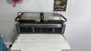 Plancha Industrial Doble