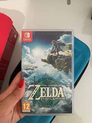Nintendo Switch OLED + Zelda + Estuche