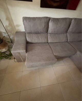 Sofá Chaiselongue Extensible con Canapé