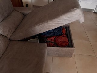 Sofá Chaiselongue Extensible con Canapé