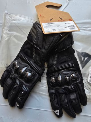 Guantes Moto Dainese Reacto Carbon Long T/L Nuevos