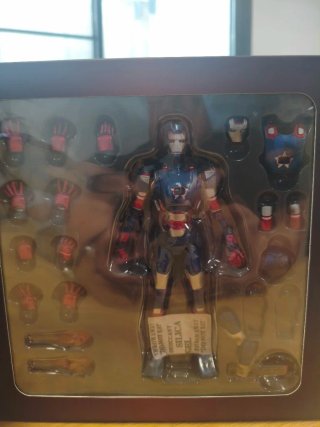 Iron Patriot 1/12 Super Alloy, Marvel Figura