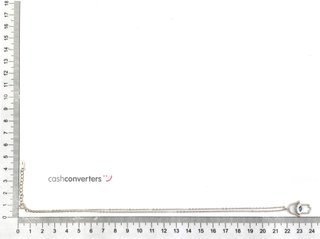 gargantilla plata 925mm con piedra con circonita 22cm