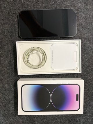 iPhone 14 Pro Max 128GB Viola, scatola 100% salute batteria