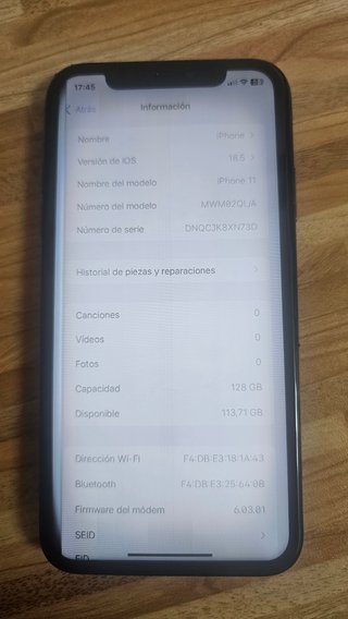iPhone 11 128GB Nero