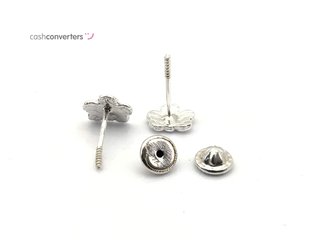 pendientes plata 925mm