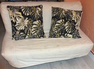 Sofá Cama 2 Plazas IKEA LYCKSELE Beige