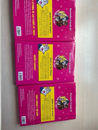5 libros Tea Stilton