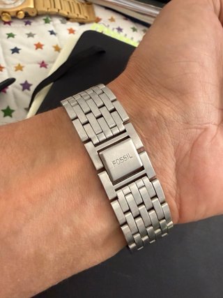 Orologio Fossil Rettangolare Vintage