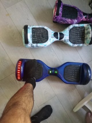 Hoverboard Morado, Azul y Blanco