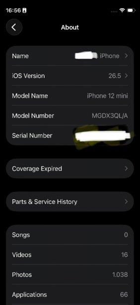 iPhone 12 mini