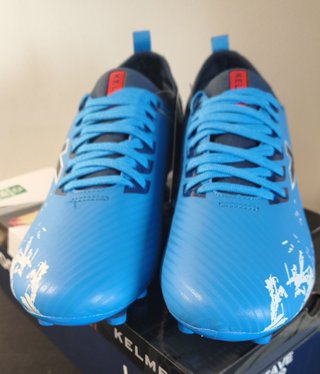 Botas Fútbol Kelme Pulse MG Talla 44 Azul