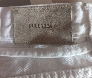 Pantalón vaquero mujer blanco