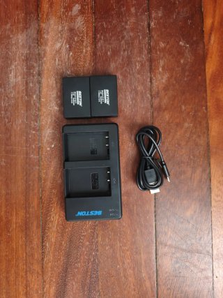 Kit Caricatore Batterie Beston Canon EOS Rebel