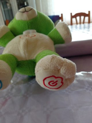 Peluche interactivo Scout verde